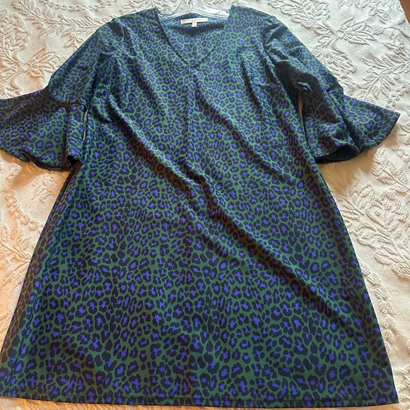 Jude Connally size small leopard dress Jude Cloth worn once - Picture 1 of 3